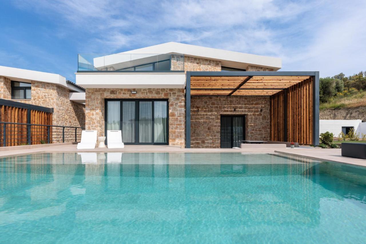 Five Senses Of Luxury Villa Kalándra Kültér fotó