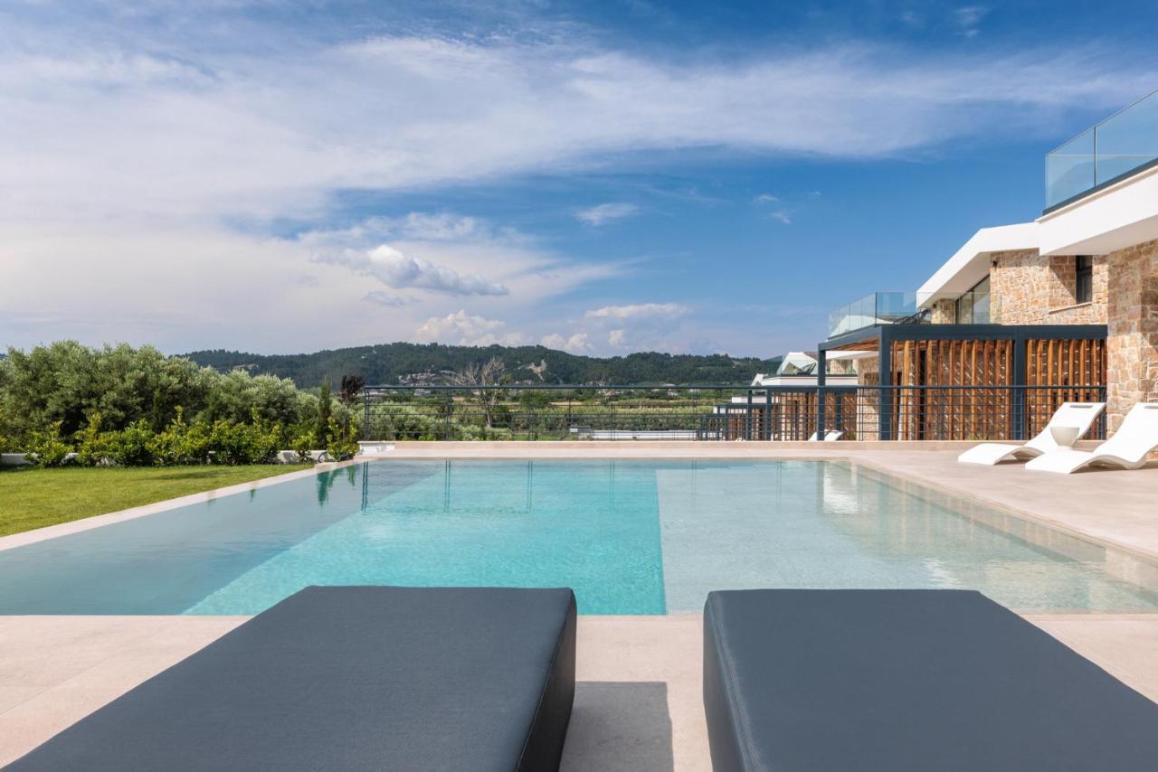 Five Senses Of Luxury Villa Kalándra Kültér fotó