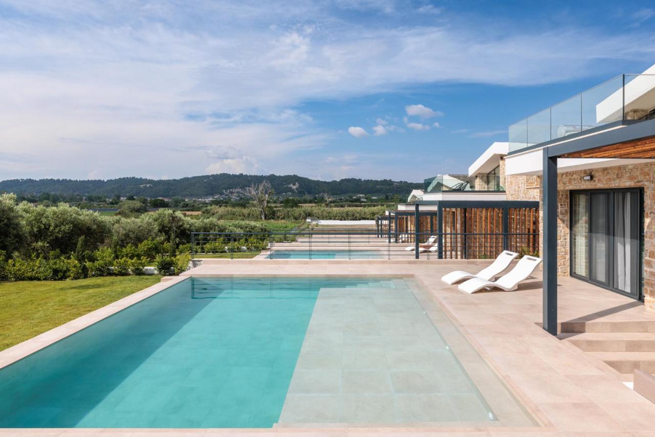 Five Senses Of Luxury Villa Kalándra Kültér fotó