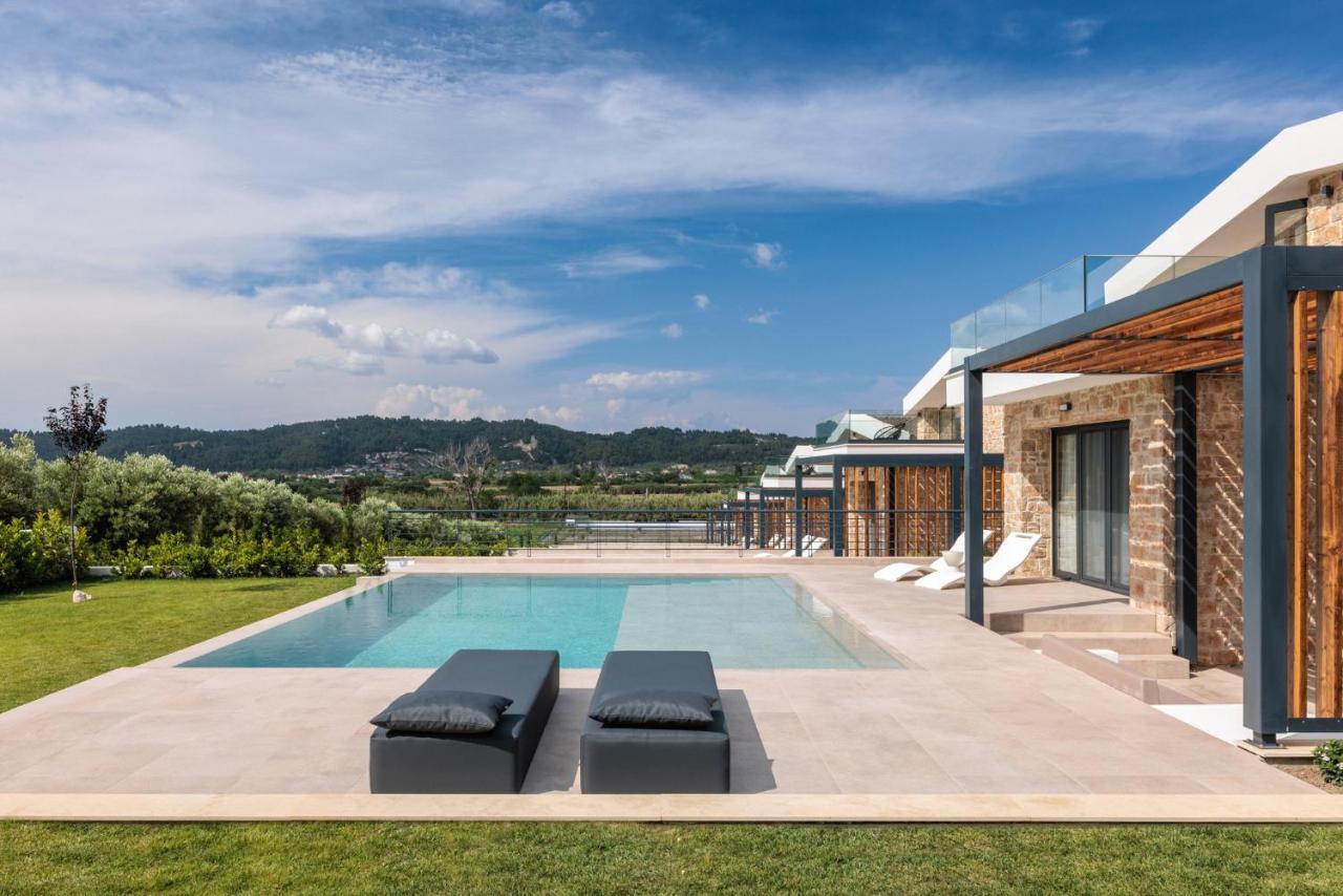 Five Senses Of Luxury Villa Kalándra Kültér fotó